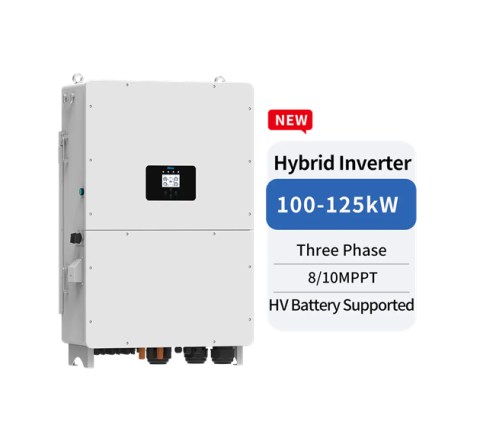 Deye SUN 125kW Three Phase Hybrid Inverter HV - SUN-125K-SG02HP3-EU-GM8/GM10