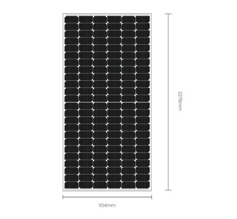 420 Watts PV Power Monocrystalline Solar Panel