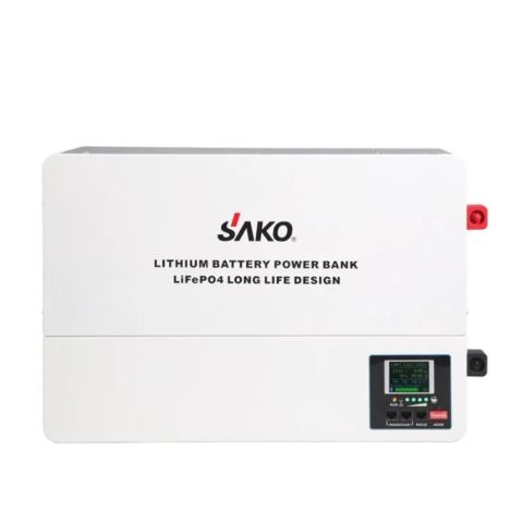 SAKO Li-Wall 5kWh - 48v/100Ah Lithium Battery with Smart BMS