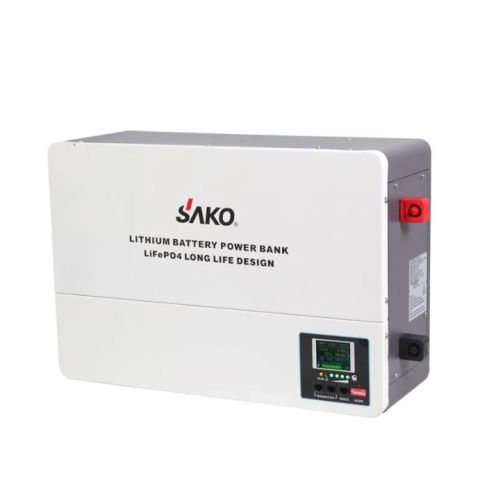 SAKO Li-Wall 15kWh - 48v/300Ah Lithium Battery with Smart BMS