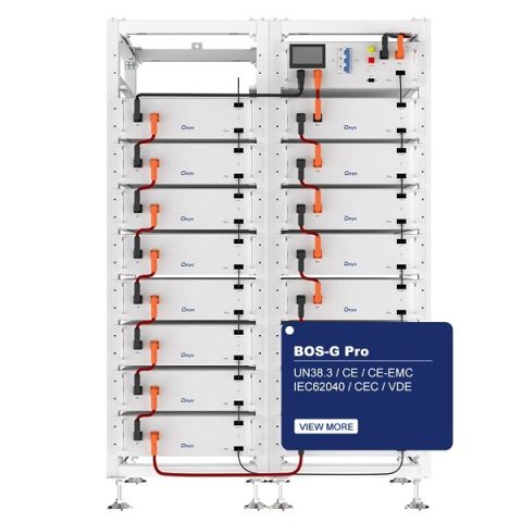 Deye BOS-G Pro HV 81.92kWh Lithium Battery ESS with Complete BMU