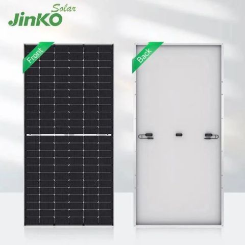 Jinko 625W Solar Panel Half-Cell Mono Bifacial 625N-66HL4-BD