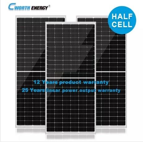 Cworth Energy CE-M650W Half Cell Solar Panel