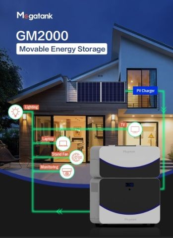 Megatank GM2000 Movable Energy Storage