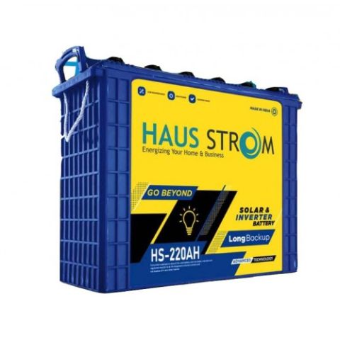 Haus Strom 220AH 12V Tubular Battery