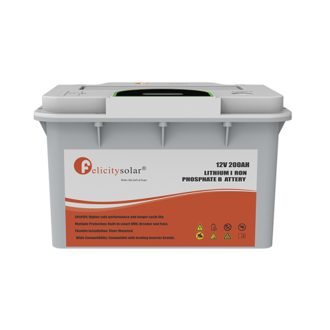 Felicity FLA 2.56kWh 12V 200Ah Lithium Ion Battery - FLA 12200