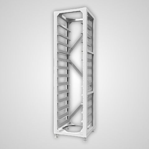 Rack for 8 pcs Bos G pro 5KWH Rack 9 Layers High voltage lithium battery