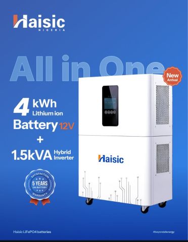 Haisic 1.5kVa 4kWh All-In-One Solar System