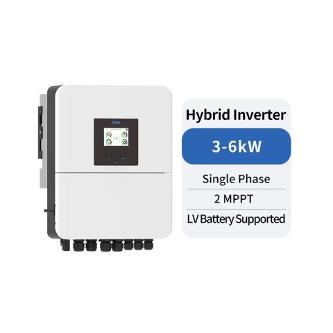 Deye SUN 6kW Single Phase Hybrid Inverter SUN-6K-SG04LP1-EU-SM2