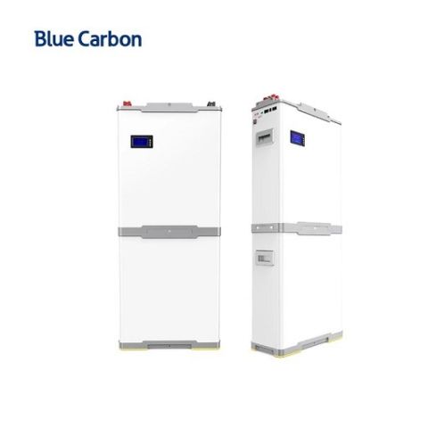 Blue Carbon 12.5kWh/48V200AH Lithium Ion LifePO4 Battery Stack with Display