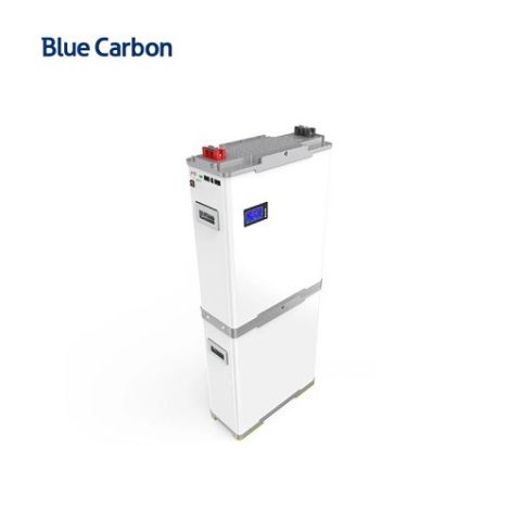 Blue Carbon 10kWh/48V200AH Lithium Ion LifePO4 Battery Stack with Display