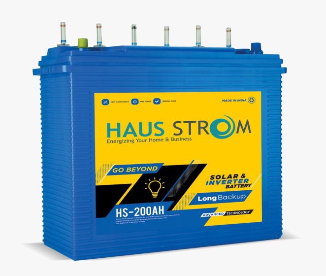 Home HAUS STROM Solar Tubular Battery HS-200AH 12V