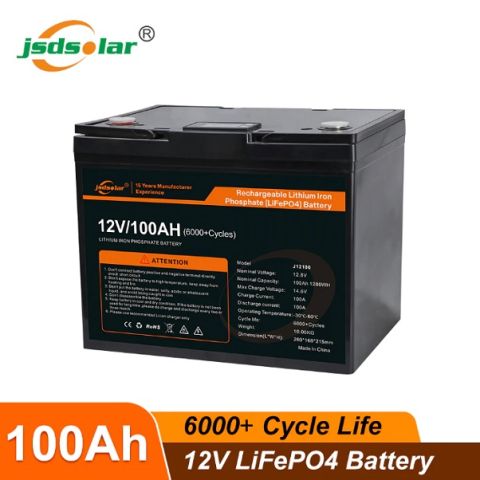 JSD Lithium (LiFePO4) Battery 12V/100Ah